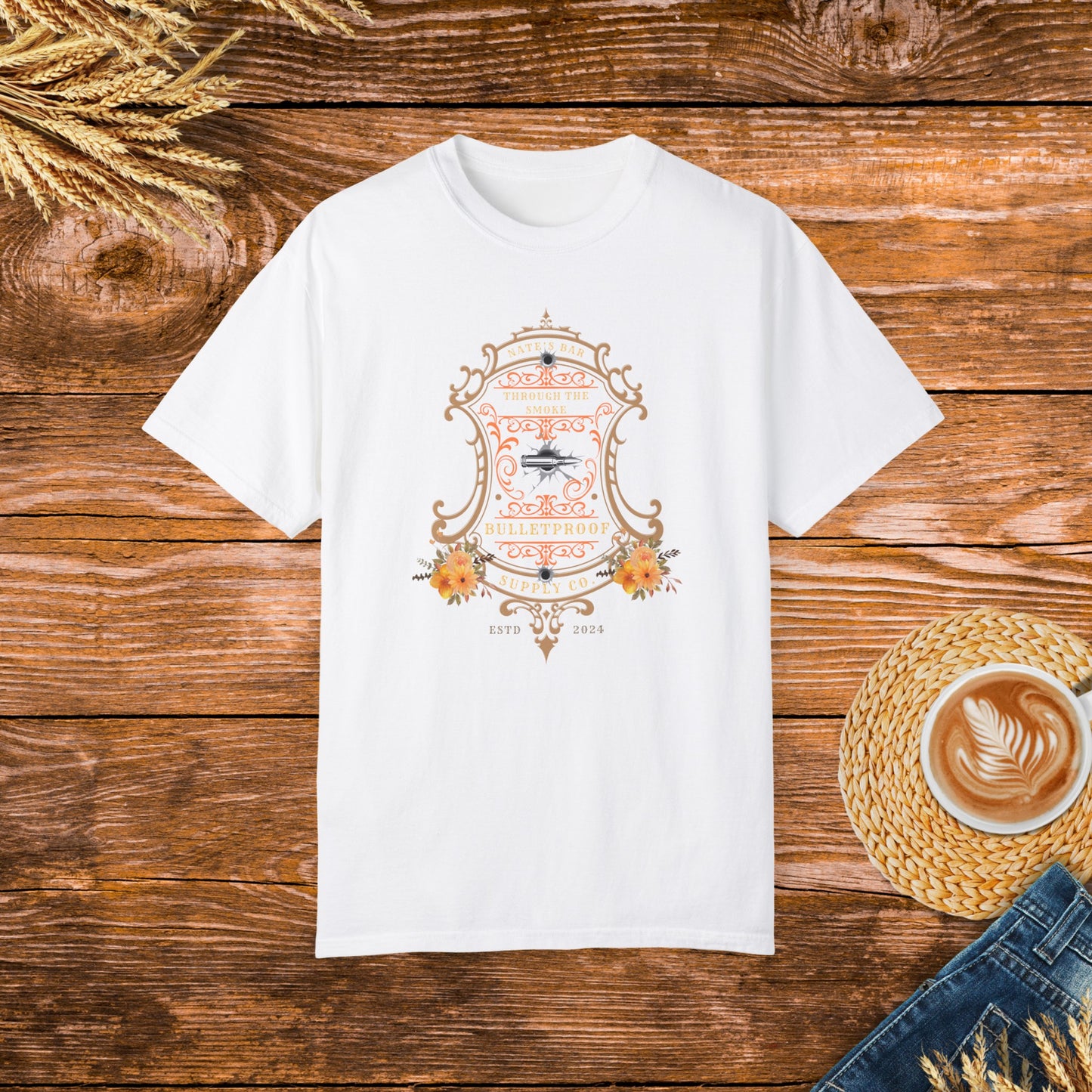 Ladies get your Bulletproof Nate Smith inspired shirt design.