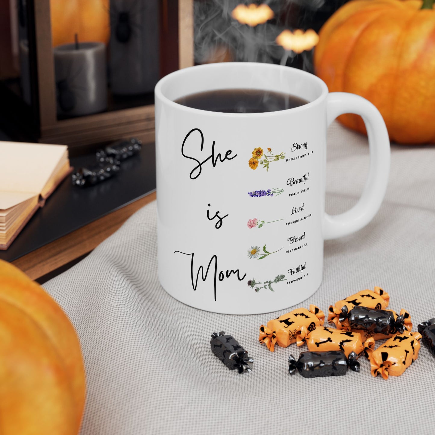 Inspirational Ceramic Mug - Motivational Quotes for Daily Boost