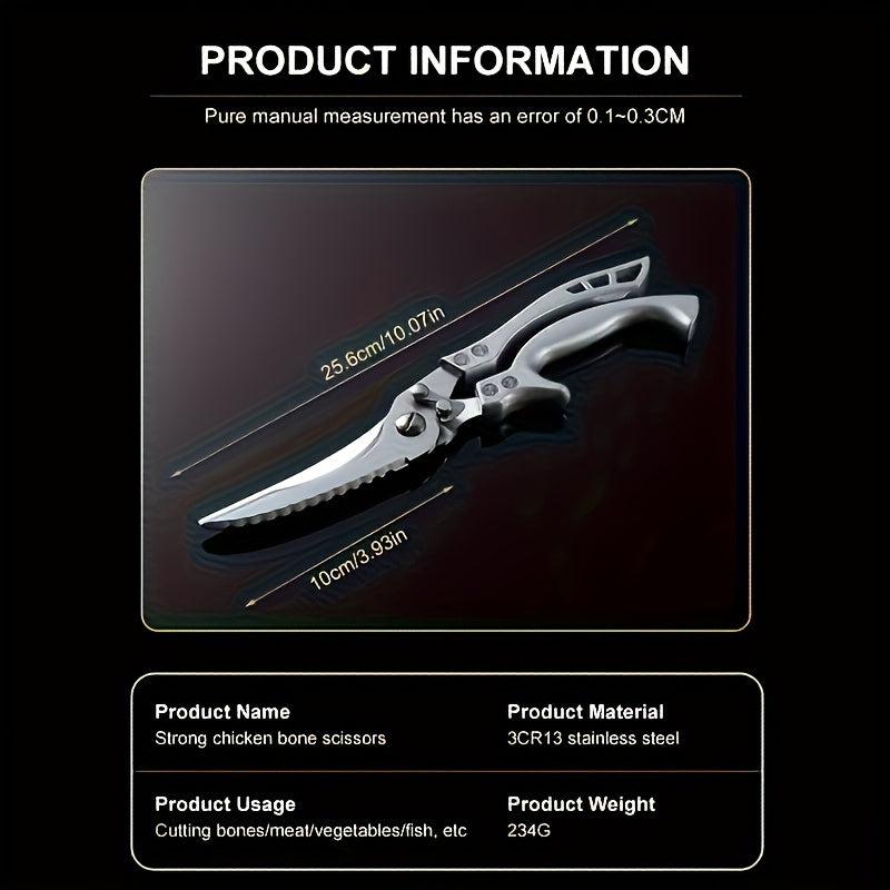 Multi-purpose Chicken Bone Scissors Second Generation
