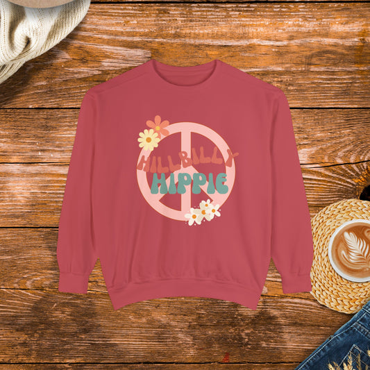 Hillbilly Hippie Sweatshirt, Inspired by country music