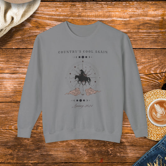 Country's cool again, Whirlwind Sweatshirt inspired by country music