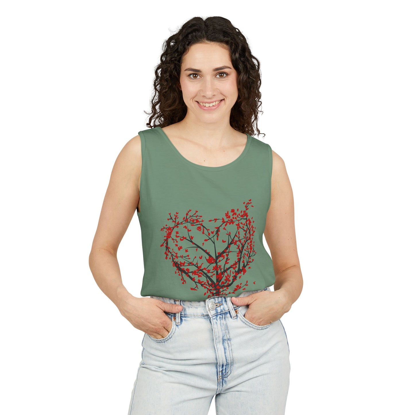 Grow in grace tank top, religious message, positive message, spiritual quote clothing.