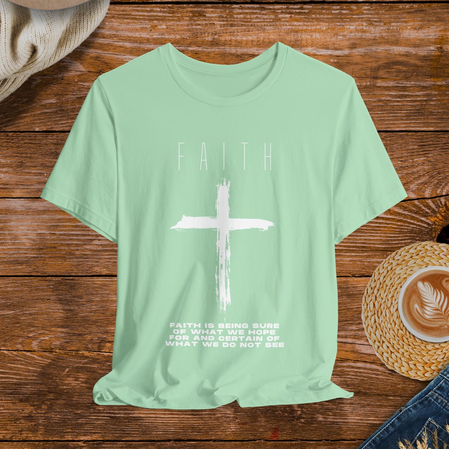 Faith inspired shirt, powerful inspiring message, Daily reminder of hope, belief and inner strength.