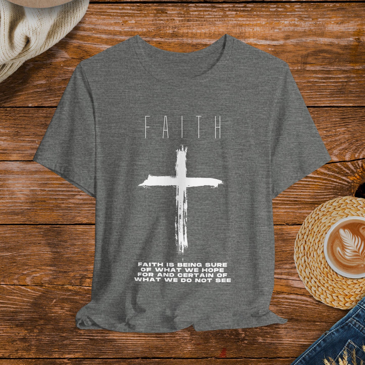 Faith inspired shirt, powerful inspiring message, Daily reminder of hope, belief and inner strength.