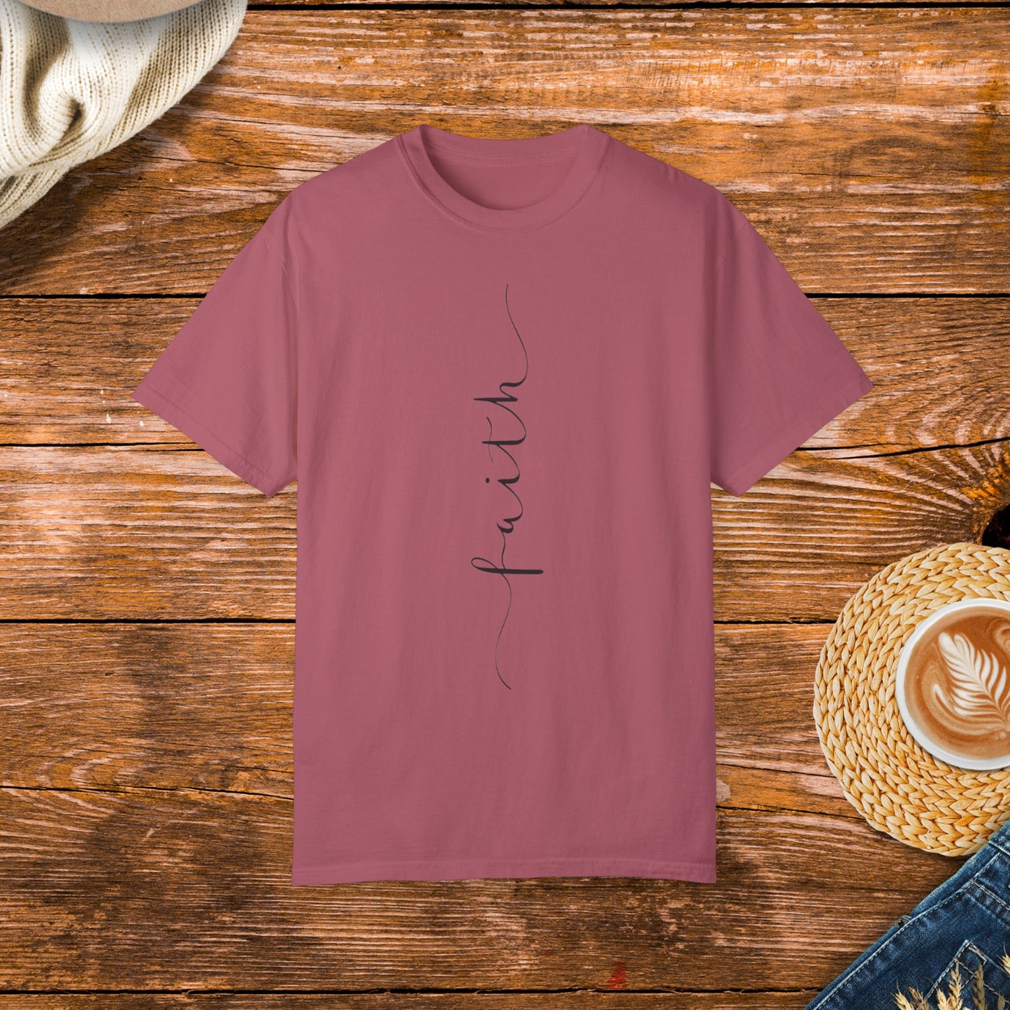 Faith T-shirt, cute simple design, Inspire others, show off your love for God, Christian, Catholic, spiritual, inspirational message, Jesus