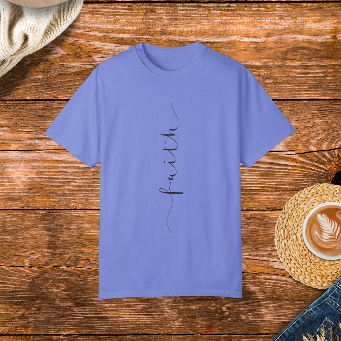 Faith T-shirt, cute simple design, Inspire others, show off your love for God, Christian, Catholic, spiritual, inspirational message, Jesus