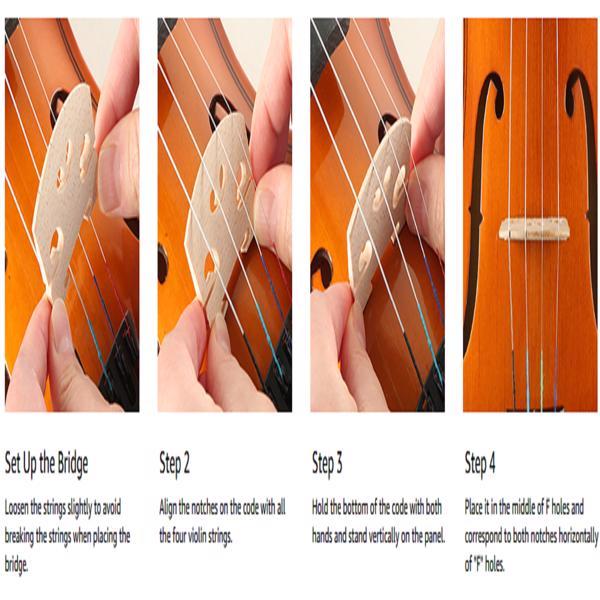 Natural Color Violin Box Bow Rosin