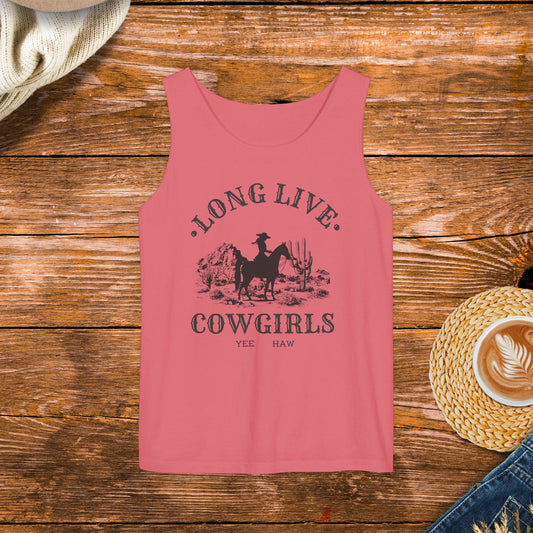 Long live cowgirls tank inspired by country girls.