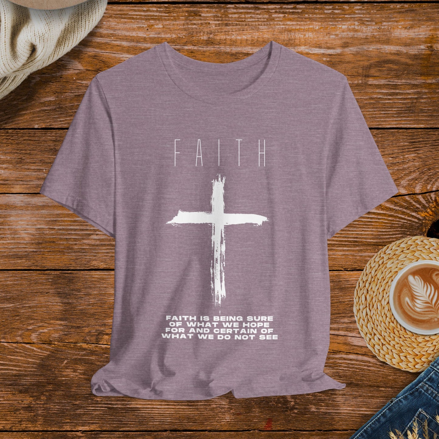 Faith inspired shirt, powerful inspiring message, Daily reminder of hope, belief and inner strength.