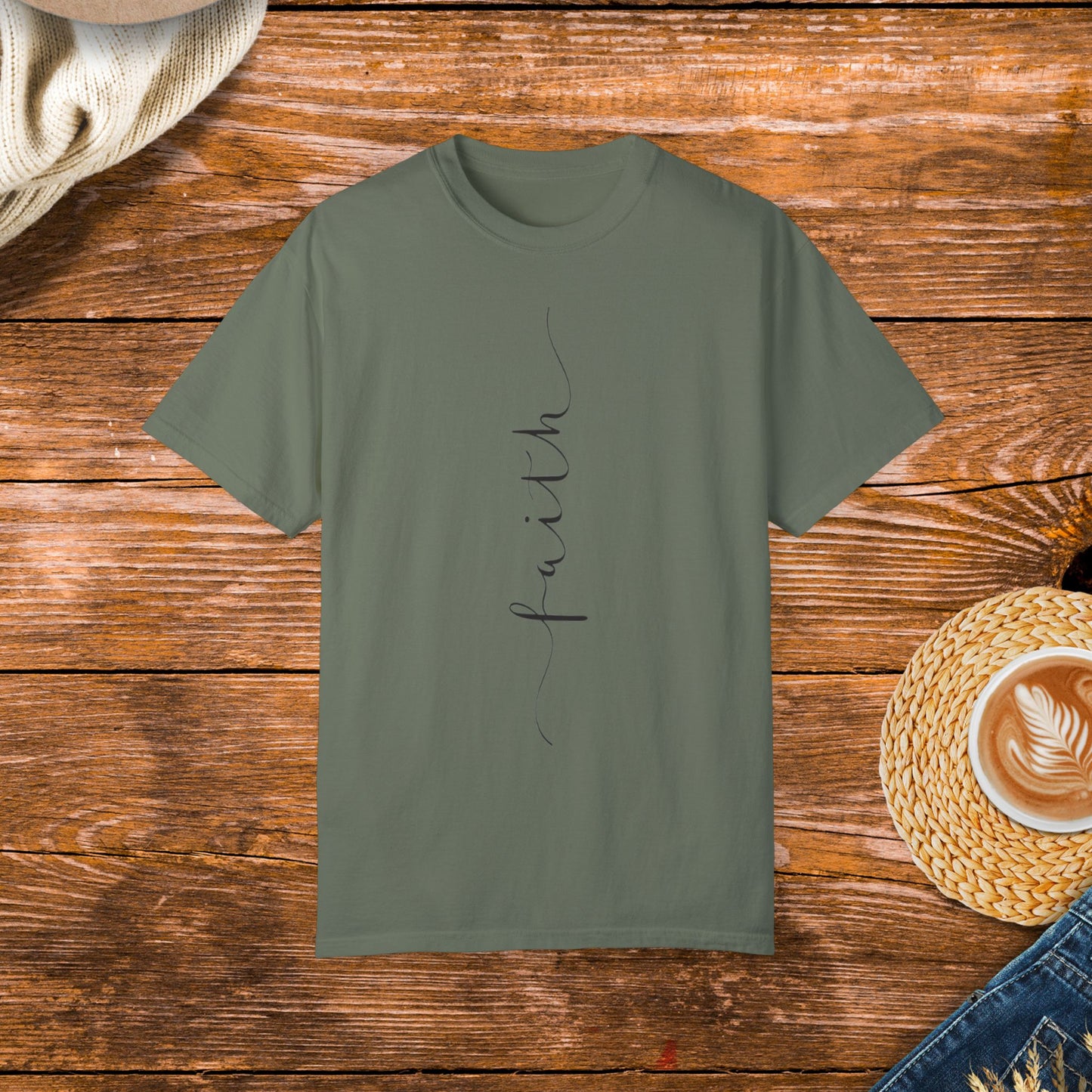 Faith T-shirt, cute simple design, Inspire others, show off your love for God, Christian, Catholic, spiritual, inspirational message, Jesus