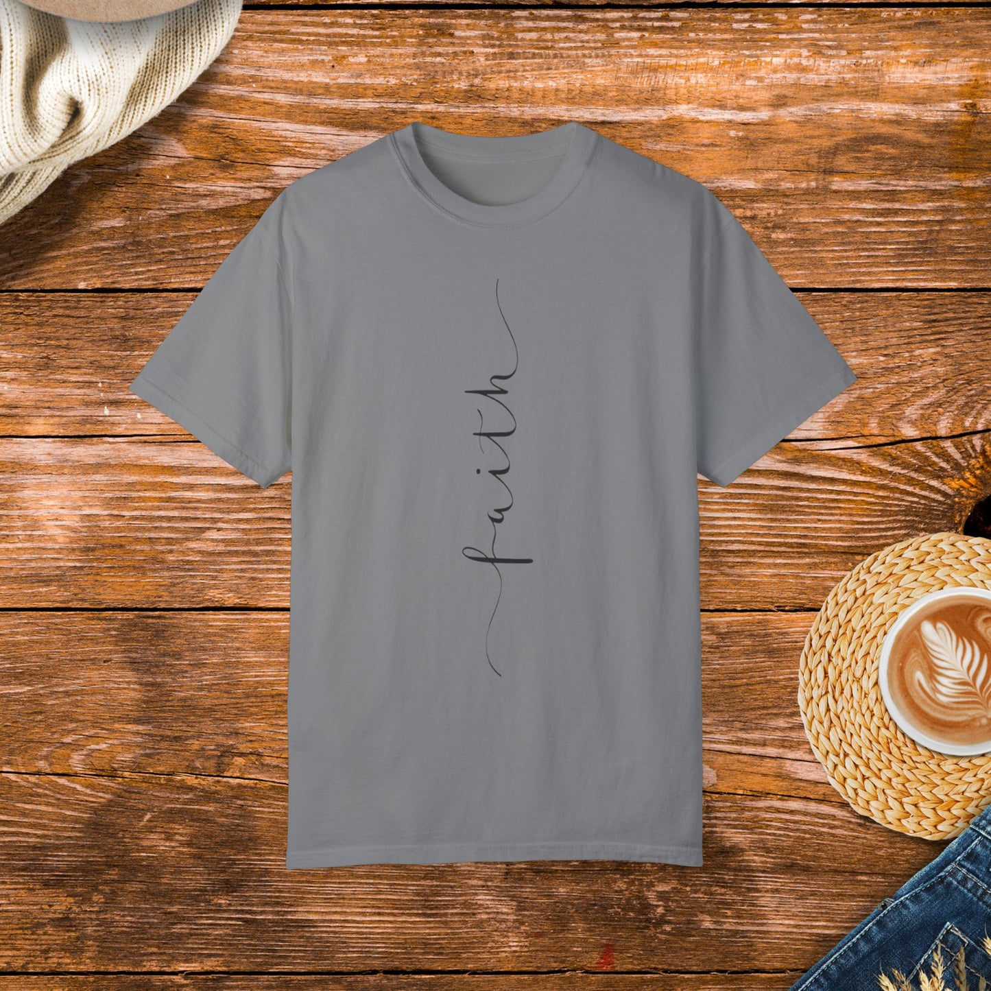 Faith T-shirt, cute simple design, Inspire others, show off your love for God, Christian, Catholic, spiritual, inspirational message, Jesus