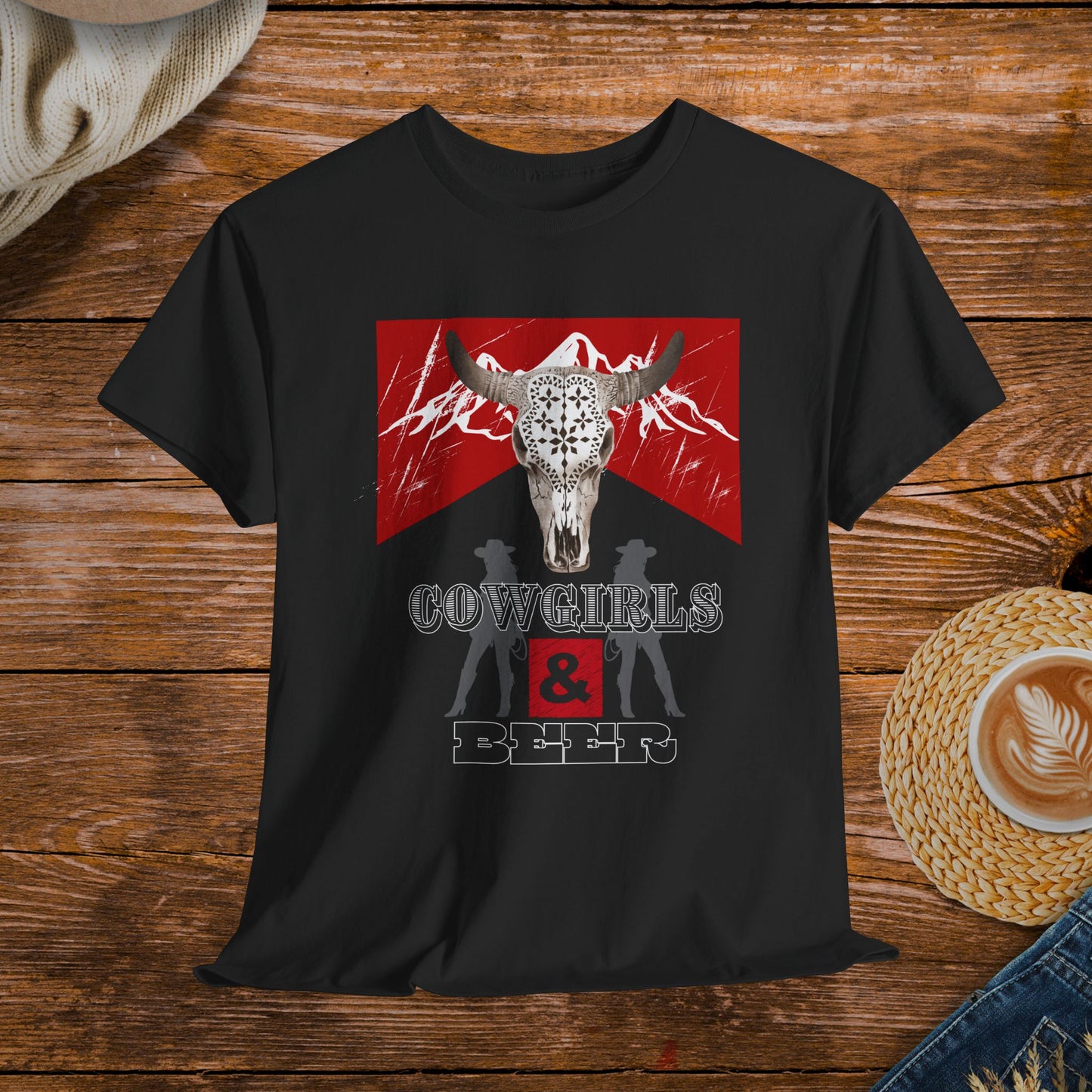 cowgirls and beer Tee, cowboy shirt, rodeo, bring country back again, cowboy, western, rustic, vintage style, country life, farm life, gift for him