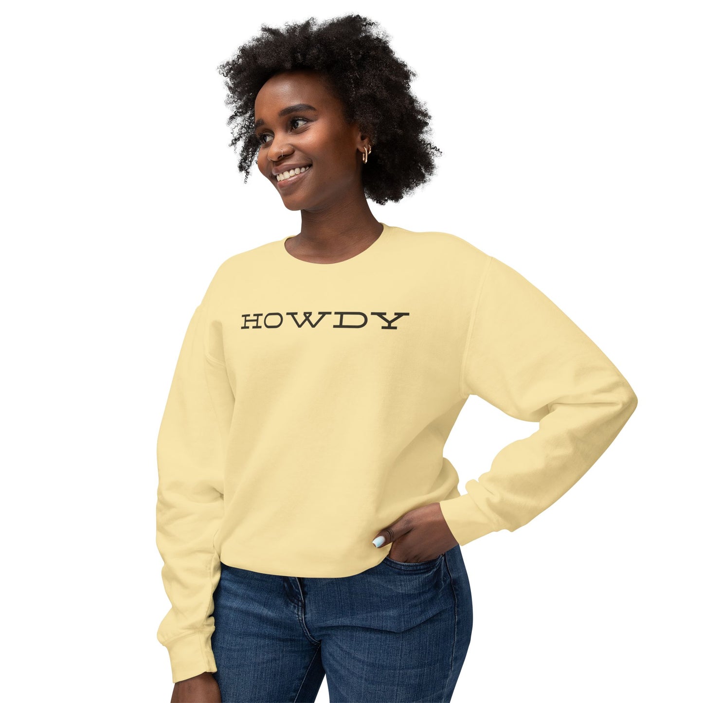 HOWDY Sweatshirt – Fun, Bold & Perfect for Any Occasion!